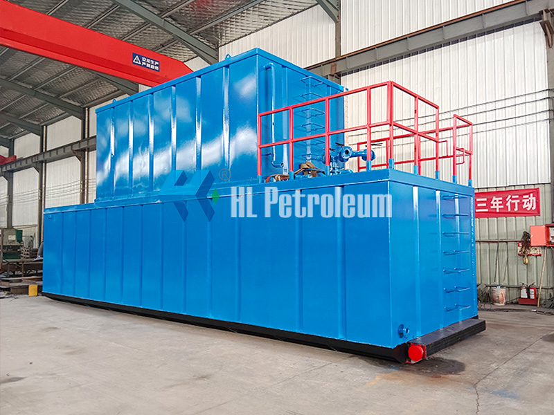 The shipment of Xi'an HL HSG set water tank 